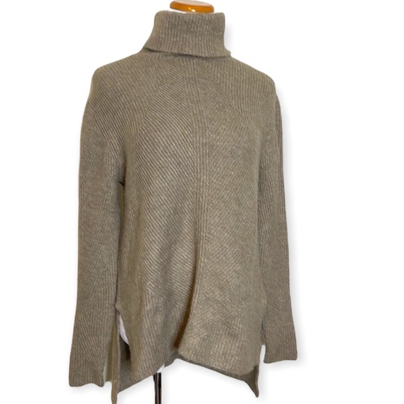 Sweet Romeo Cowl Neck Ribbed Sweater Size Medium - Picture 1 of 7